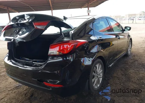 2015 Hyundai Elantra Se from USA, damaged, VIN KMHDH4AE5FU436478